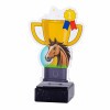 Equestrian cup acrylic award