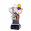 Equestrian cup acrylic award