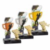 Fishing cup acrylic award with figure C
