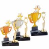 Star cup acrylic award with figure C