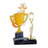 Star cup acrylic award with figure C