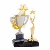 Star cup acrylic award with figure C