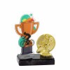 Cycling cup acrylic award with figure C
