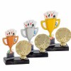 Poker cup acrylic award with figure C