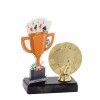 Poker cup acrylic award with figure C
