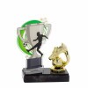 Football cup acrylic award with figure