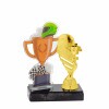 Motorsports cup acrylic award with figure C