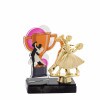 Ballroom dancing cup acrylic award with figure C