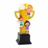General girl kids acrylic trophy C