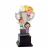 General girl kids acrylic trophy C