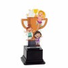 General girl kids acrylic trophy C
