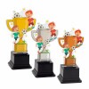 Football boys kids acrylic trophy C