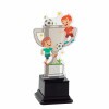 Football boys kids acrylic trophy C