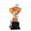 Martial artist kids acrylic trophy C