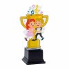 Dancing couple kids acrylic trophy C