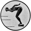 Swimming (Women) medal insert silver 25 mm
