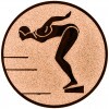 Swimming (Women) medal insert silver 25 mm
