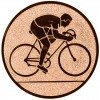 Cycling (road) medal insert bronze 25 mm