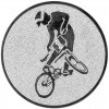 Cycling (BMX) medal insert gold 25 mm