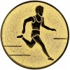 Running (men) medal insert bronze 50 mm