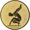 Gymnastics (Women) medal insert gold 50 mm