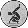 Gymnastics (Women) medal insert gold 50 mm