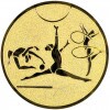 Rhythmic gymnastics medal insert bronze 25 mm