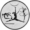 Rhythmic gymnastics medal insert bronze 25 mm