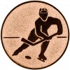 Hockey medal insert gold 50 mm