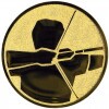 Archery medal insert bronze 50 mm