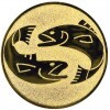 Fishing (fish) medal insert bronze 50 mm