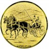 Rider (driving) medal insert bronze 50 mm