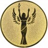 Victory medal insert gold 50 mm