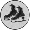 Figure skates medal insert bronze 25 mm