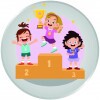 Kids general girl medal insert