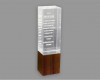 Crystal award with decorative box Jordan A