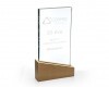 Wood and glass award Katherine C