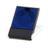 Plastic medal box, transparent/blue, for 50/60/70 mm medals