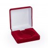 Plush Medal Box in Burgundy for 50/60/70 mm Medal