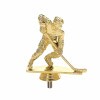 Hockey player golden figure