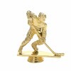 Hockey player golden figure