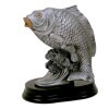 Fisherman (big fish) resin sculpture