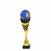 Globe on a black/gold trophy