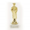 Student (male) golden figure with base