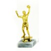 Volleyball (men) golden figure with base