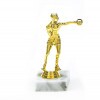 Boxer (male) golden figure with base