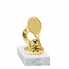 Tennis golden figure with base
