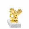 Football (Goalkeeper) golden figure with base