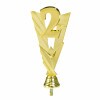 2nd Place golden figure with base