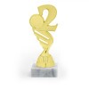2nd Place golden figure with base
